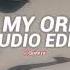 Montero X My Ordinary Life Lil Nas X The Living Tombstone Edit Audio