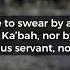 The Ruling On Swearing By Other Than Allah Sheikh Salih Al Fawzan