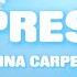Sabrina Carpenter Espresso Lyric Video