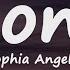 Sophia Angeles Gone Lyrics