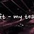Taylor Swift My Tears Ricochet Empty Arena