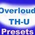 В Цой Стук Создать настроить Preset звук гитары Каспарян в Overloud TH U