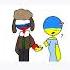Ukraine And Russia War Countryhumans