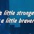 New Empire A Little Braver Lyrics