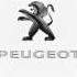 Peugeot Logo In White Chorded