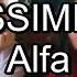 ALFA Bellissimissima Karaoke Originale Cori