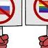 Страны поссорились Countryhumans пародия