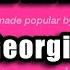Georgia About Work The Dancefloor Karaoke Version