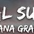 Ariana Grande Eternal Sunshine Lyrics