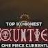 Top Ten Highest Bounties In One Piece