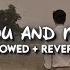 You And Me Slowed Reverb Shubh DRK LOFI