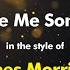 James Morrison You Give Me Something Karaoke Version From Zoom Karaoke