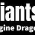Giants Imagine Dragons Lyrics