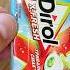 ASMR Dirol Gum Unpacking Gum Dirol Unpacking Unboxing Gummy Candy