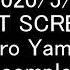 SILENT SCREAMER Tatsuro Yamashita Guitar Incomplete Cover