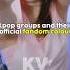K Pop Group And Their Fandom Colour Kpop Shorts Fypviral