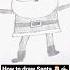 How To Draw Santa Christmas Santa Drawing