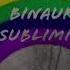 Male To Female Transition Binaural Subliminals