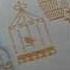 FOAM SPONGE INK BLENDING TOOL WITH STENCIL TEMPLATE MASK JAN 2013