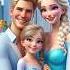 Evolution Of Elsa Holiday With Family Elsa Frozen Cartoon Disney