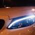Night Mercedes In Moscow