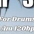 Latin Salsa Jam For Drums A Minor 120bpm No Drums BackingTrack