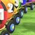 Learn Colors Numbers For Kids With Little Babies Fun Play Soccer Balls Caterpillar Train 3D Edu