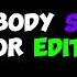 Everybody Slowed For Edits Kanye West