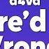 D4vd Where D It Go Wrong Lyrics