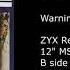 BARRY LANE Warning 12 Version 1989
