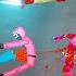 Super Heroes Team Vs Pink Soldiers On Lava In People Playground