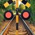 踏切アニメ いろんな色のふみきりカンカン Multicolor Railroad Crossing ショート Shorts