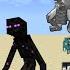 Arch Illager Vs Minecraft Bosses Arch Illager Vs Warden Ferrous Wroughtnout Wither Mutant Enerman