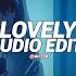 Lovely Billie Eilish Khalid Edit Audio