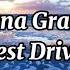 Ariana Grande Test Drive Lyrics