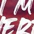 Sarah Cothran I M Here Lyrics
