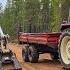 Fixing Excavator And Hauling Sand To Repair Forest Road