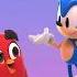 Sonic X Angry Birds Crossover Shorts
