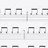 AIRBOURNE Runnin Wild DRUM SCORE