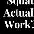 BEFORE YOU SQUAT Understand The ANATOMY Behind It What Muscles Squats Actually Work
