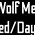 The Wolf Meme Slowed Daycore