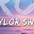 Taylor Swift Maroon Clean Lyrics Full Audio 4k Video