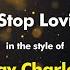 Ray Charles I Can T Stop Loving You Karaoke Version From Zoom Karaoke