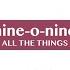 All The Things Original Mix
