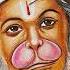 Bajarang Bali Oil Pastel Drawing Hanumanji Bajrangbali Rambhakt Sankatmochan