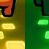 Among Us Rhythmic Battle Red Vs Orange Vs Green Vs Pink Tiles Hop EDM Rush