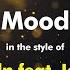 24kGoldn Feat Iann Dior Mood Karaoke Version From Zoom Karaoke