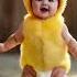 A Baby Chicken And A Baby Banana Dancing