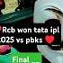 TATA IPL 2025 RCB VS PBKS FINAL RCB WON FINAL MATCH 2025 NEW SHORTS FEEDS VIRAT KING KOHLI