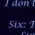 I Don T Need Your Love Izuka Hoyle SIX The Musical Lyric Video